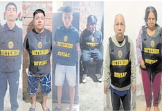 Lambayeque: presunta red criminal “Los Pichangueros” suman S/500 mil en asaltos