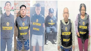 Lambayeque: presunta red criminal “Los Pichangueros” suman S/500 mil en asaltos