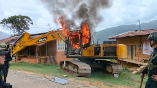 Huánuco: Hallan maquinaria valorizada en más de S/3 millones en zona vinculada a minería ilegal