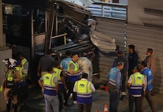 San Isidro: ATU iniciará investigación tras choque de bus del Metropolitano en la Vía Expresa