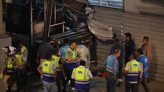 San Isidro: ATU iniciará investigación tras choque de bus del Metropolitano en la Vía Expresa