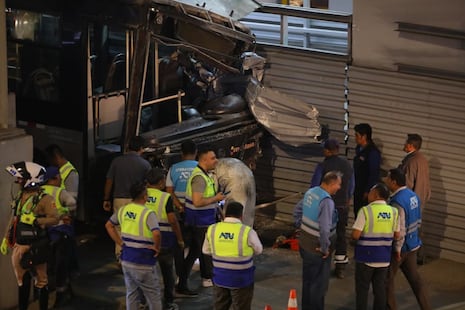 San Isidro: ATU iniciará investigación tras choque de bus del Metropolitano en la Vía Expresa