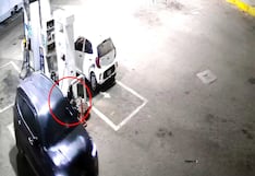 Chincha: casi es atropellada por chofer que llenó el tanque de combustible y fugó sin pagar