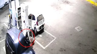 Chincha: casi es atropellada por chofer que llenó el tanque de combustible y fugó sin pagar