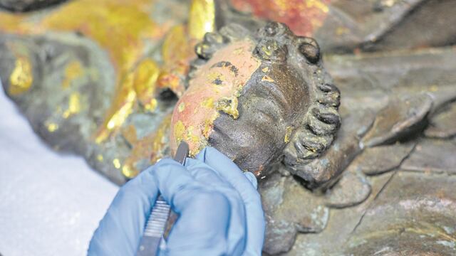 Escultura religiosa debe ser entregada en la primera quincena de mayo.