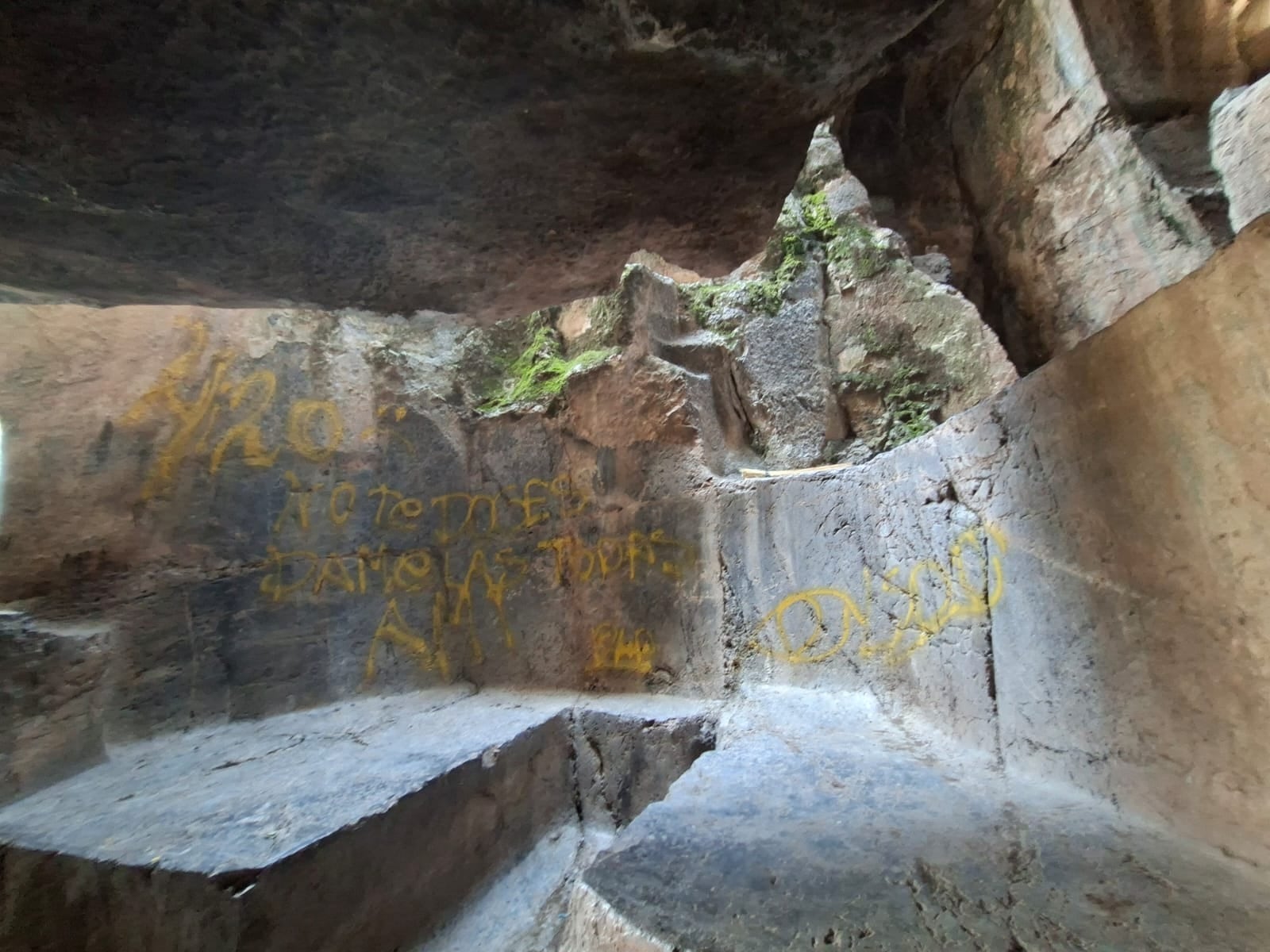 Desconocidos atacaron espacio de carácter ritual en el incanato.
