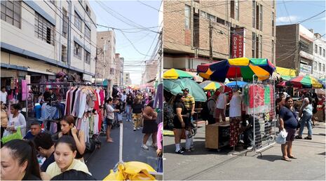Comercio ambulatorio ocupa calles céntricas de Ica a pocas horas de la Navidad