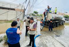 Trujillo: Piden a entidades privadas que proporcionen motobombas para eliminar aguas contenidas en la vía pública