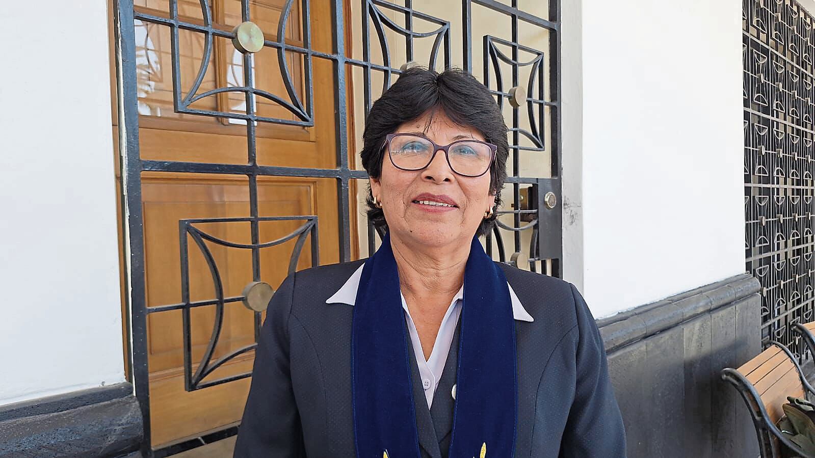 Rosa Begazo presidió actividades por celebración. (Foto: GEC)