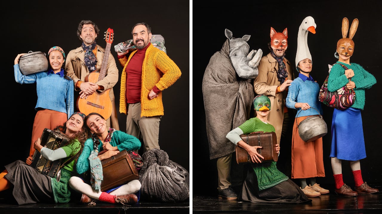 La propuesta, dirigida por Vanessa Vizcarra, combina teatro físico, música en vivo, máscaras y títeres para reflexionar sobre la migración, el cambio y la empatía. Está dirigida a toda la familia, incluyendo niñas y niños desde los 2 años.