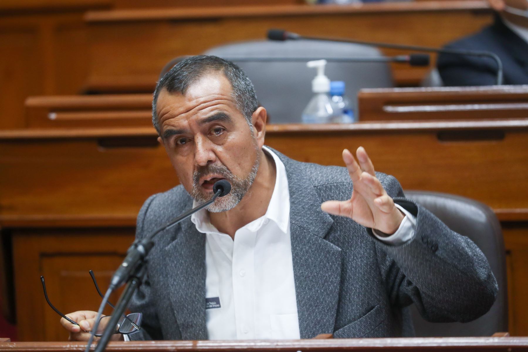 Ministro Iber Maraví afronta proceso de interpelación en el Congreso (Foto: Andina/Difusión)