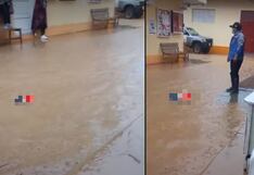La Libertad: Hospital se inunda por lluvias en Huamachuco