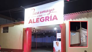La Libertad: Detonan artefacto explosivo en el local de campaña de candidato en Pacasmayo