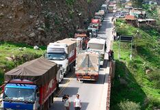 Se restringe el tránsito de vehículos de carga pesada en la Carretera Central por Semana Santa