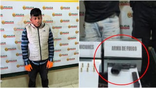 Pisco: cae alias “Diablo” con pistola registrada a nombre de efectivo policial en actividad