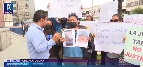 Familias de más de 400 peruanos desaparecidos en Rusia piden acelerar las investigaciones