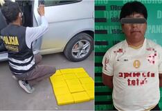 Ica: transportaba 66 paquetes de alcaloide de cocaína ocultos en un auto procedente del VRAEM