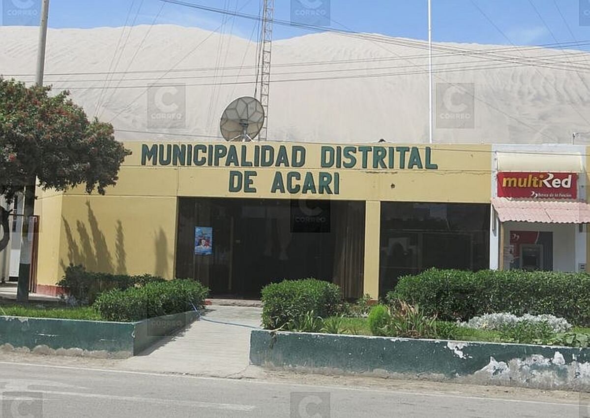 Municipalidad Distrital de Acarí (Caravelí) en la mira por presunta contratación irregular de proveedor. Foto: GEC.