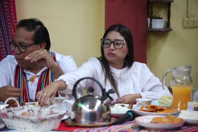 Roberto Sánchez: así fue el desayuno electoral junto a su familia en Huaral (Fotos: Jesús Saucedo/GEC)