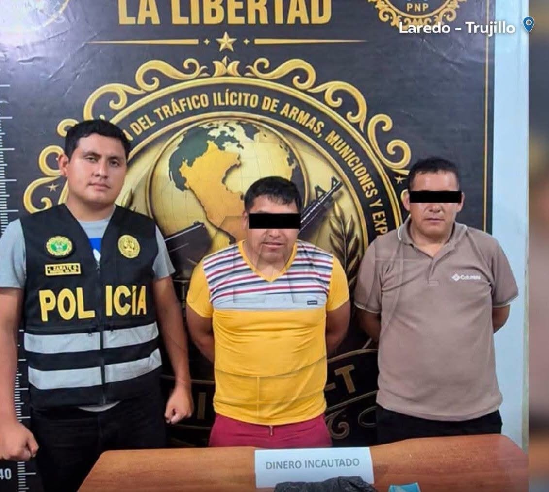 Sucedió durante un operativo policial realizado en el kilómetro 25 de la carretera Panamericana Sur, en el sector Menocucho, distrito de Laredo.