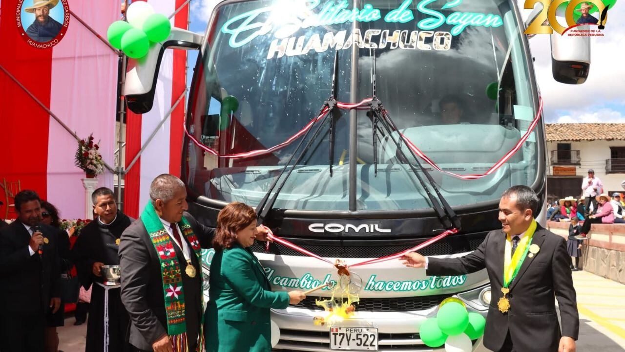 Vehículo entregado por el Fondo Social Alto Chicama tiene como objetivo la promoción turística y cultural de Huamachuco.