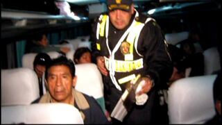 Turistas chilenos y argentinos fueron asaltados en el interior de bus