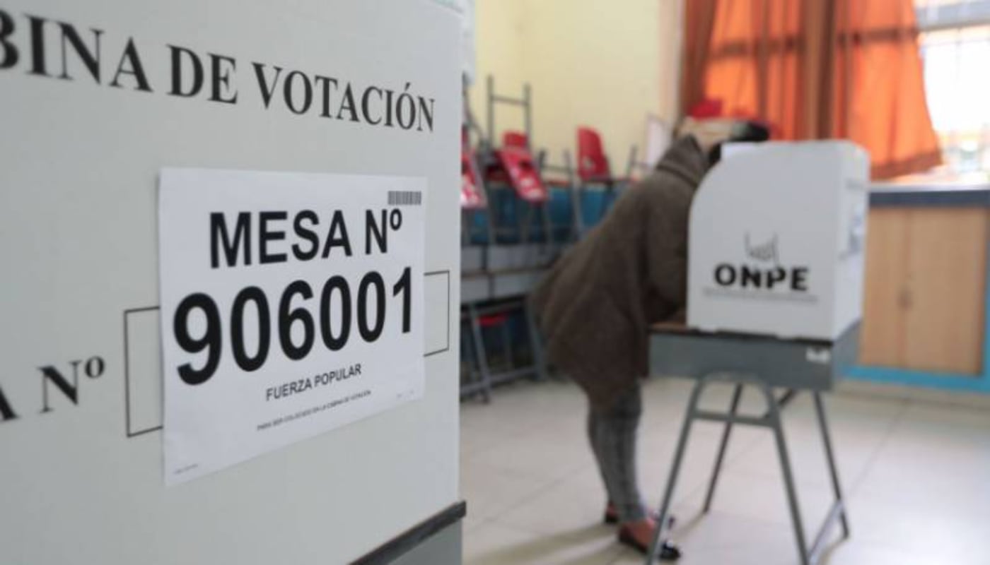 En las elecciones del domingo 12 de abril se registraron presuntas irregularidades. (Fuente: TVPerú)