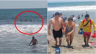 Chincha: rescatan hasta cinco bañistas arrastrados por corriente marina en playa Las Totoritas