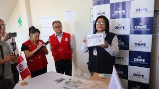 ODPE Ica verifica material electoral que se utilizará en la segunda vuelta presidencial este domingo 7 de junio