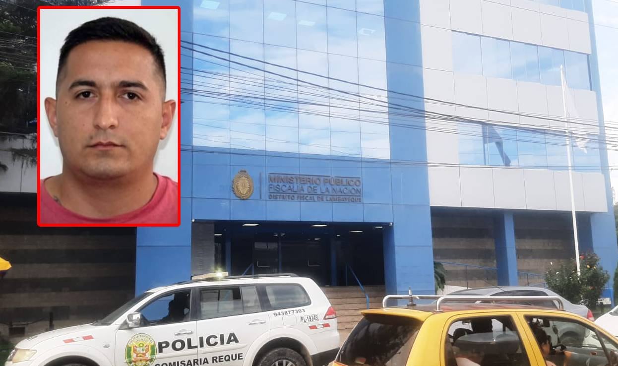 Policía registra antecedentes en la Fiscalía de Lambayeque.