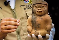 Trujillo: Entierro de infante en Huacas de Moche