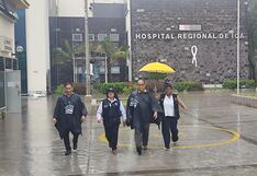 Ica: evalúan hospitales y centros de salud tras lluvias intensas