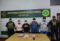 Atrapan a “Los fantásticos de Chincha” por venta de drogas