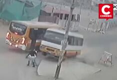 Cúster embiste a madre e hija en Manchay: niña lucha por su vida