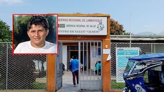 Lambayeque: joven llega sin vida al centro de salud tras accidente en Olmos