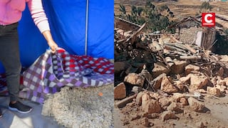 Junín: familias afectadas por sismo de 5.0 duermen en carpas ante intensas heladas en Huasicancha