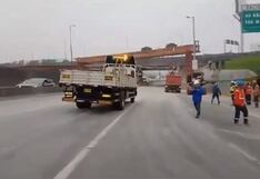 Vía de Evitamiento: Lima Expresa desmiente caída del puente Ricardo Palma en el Rímac