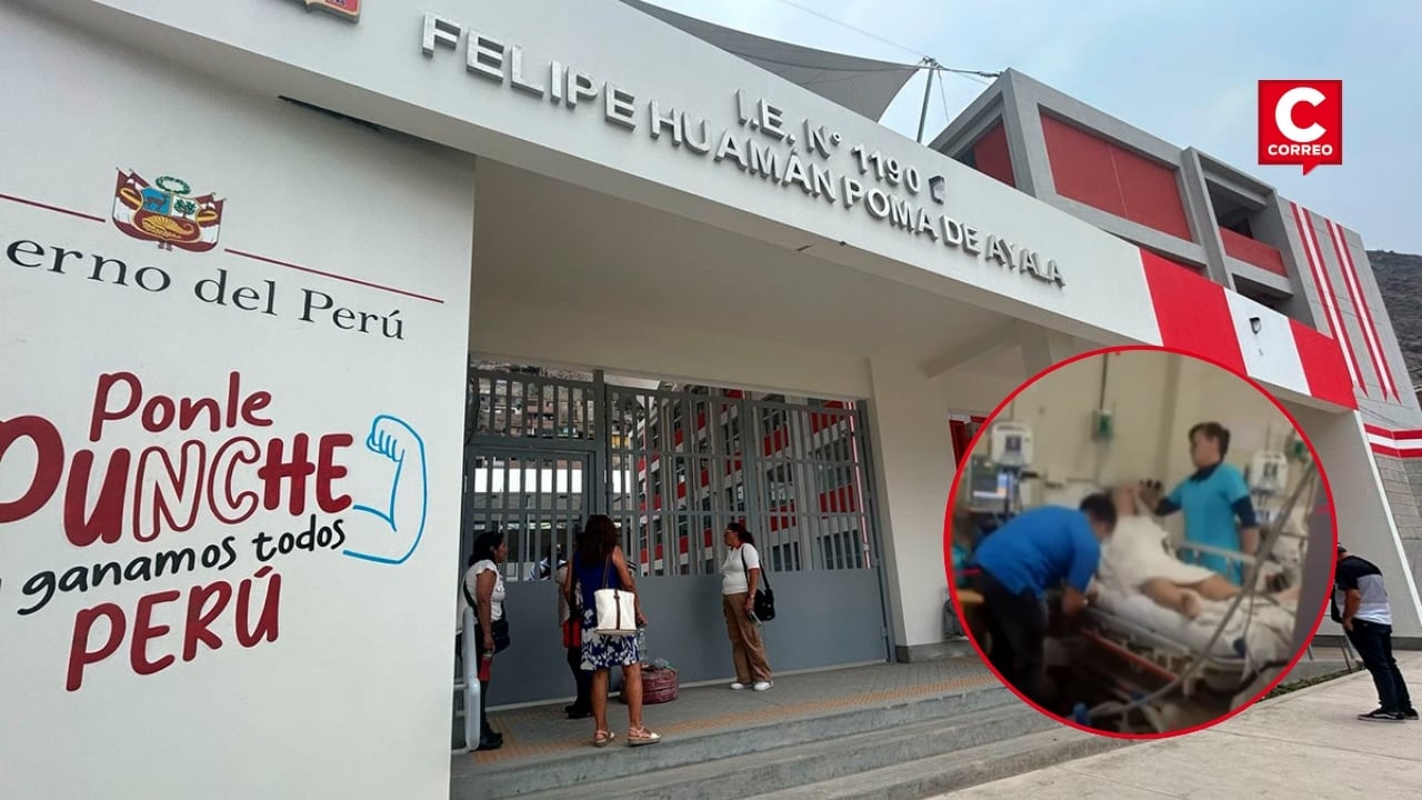 Chosica: escolar de 13 años murió tras tomar una pastilla en el tópico de su colegio y familia exige investigación. Composición: Diario Correo.