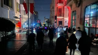 Arequipa: servicio eléctrico fue restablecido tras apagón que afectó a siete distritos