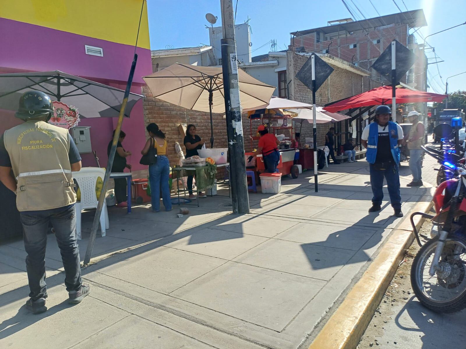 Erradican el comercio ambulatorio de las vías públicas de Piura