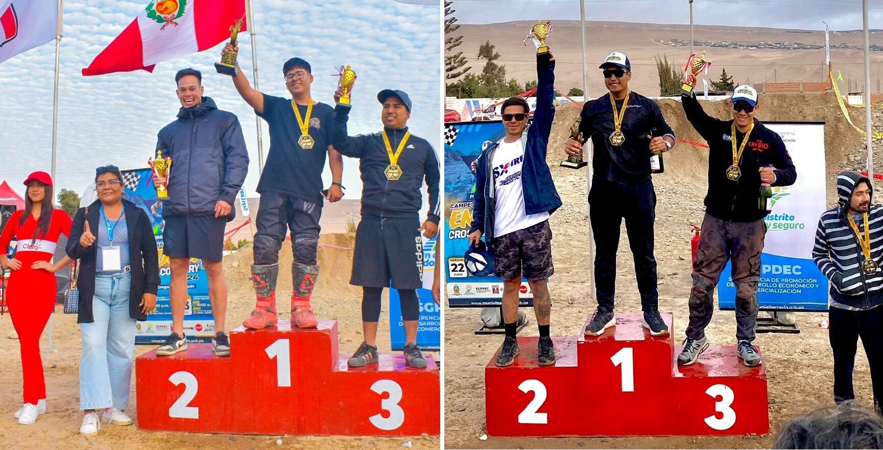 Representantes de Tacna ocuparon el segundo y tercer puesto en sus categorías