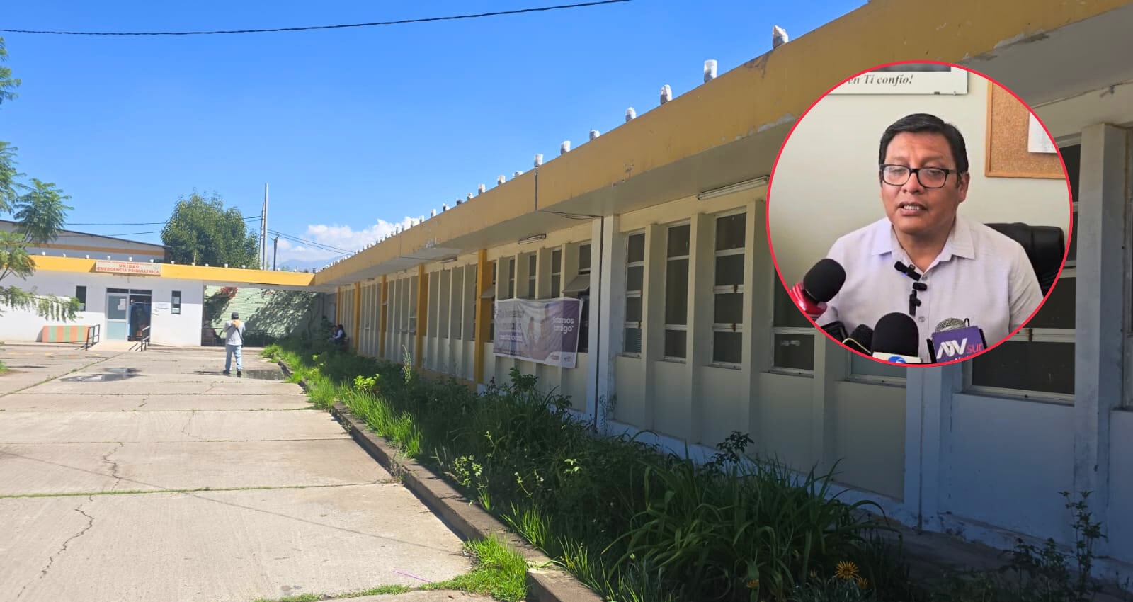 Director del hospital Honorio Delgado Espinoza de Arequipa declaró sobre fuga de paciente del área de Psiquiatría. (Foto: Omar Cruz/@photo.gec)