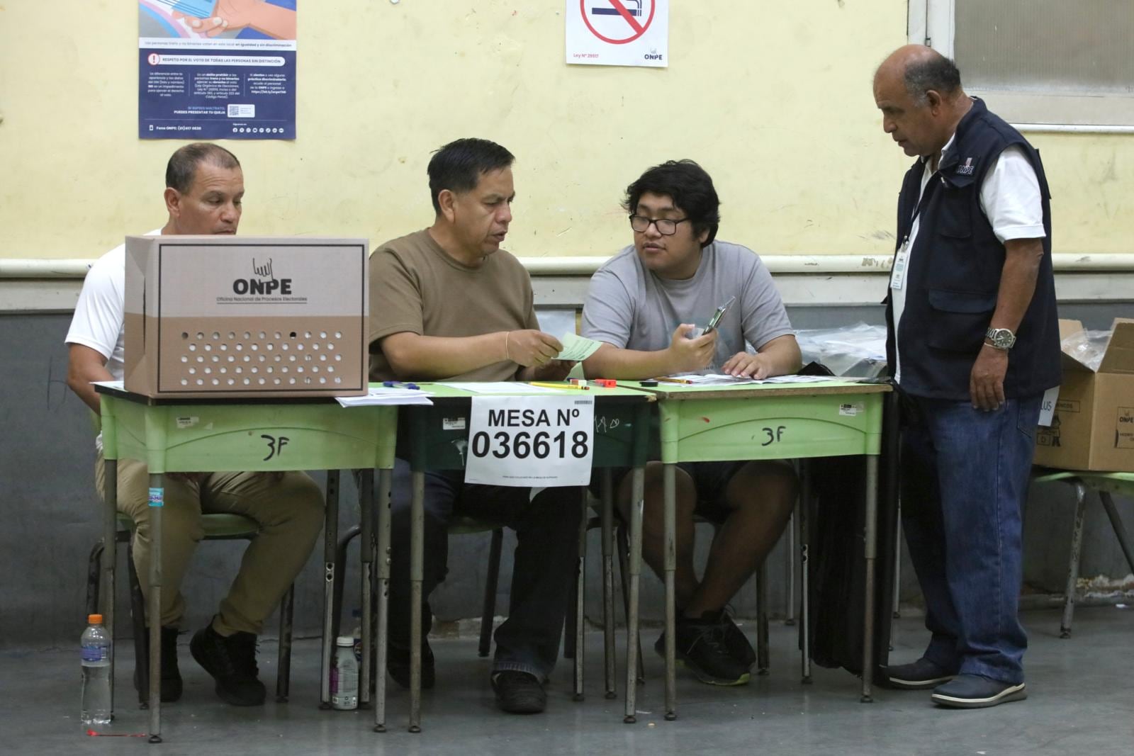 Se detectaron una serie de irregularidades durante la jornada del 12 de abril. (Foto:GEC)