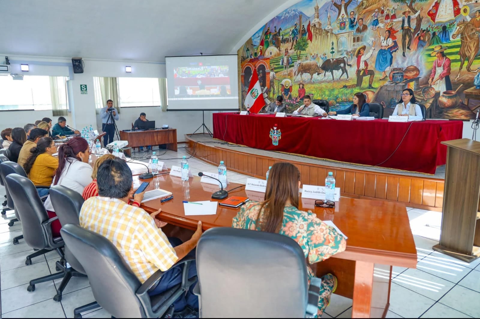 Concejo Municipal de Arequipa revoca a presidente del directorio ante colapso del Camal. Foto: Municipalidad Provincial de Arequipa.