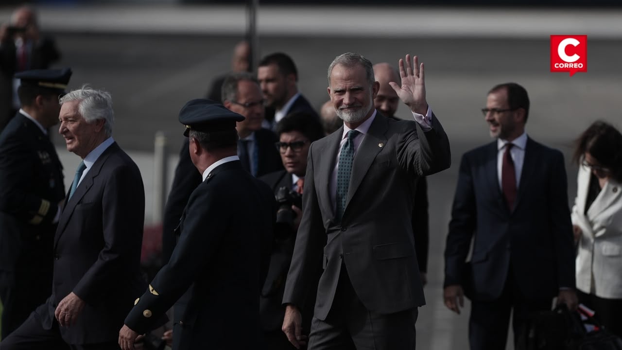 Rey Felipe VI llegó al Perú para participar en la toma de mando de Keiko Fujimori. Fotos: Julio Reaño/@photo.gec.