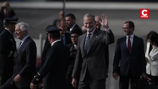 Rey Felipe VI llegó al Perú para participar en la toma de mando de Keiko Fujimori
