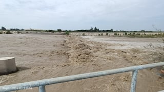 Inestabilidad en caudal del río Pisco activa alertas ante posibles desbordes