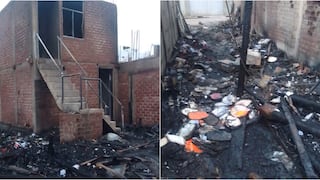 Familias lo pierden todo tras voraz incendio en el pasaje Olivar en el cercado de Pisco