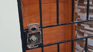 Tacna: Ladrones ya había fracturado chapa de vivienda hasta que los descubrieron los vecinos