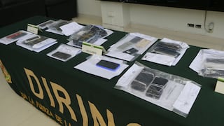 Huancayo: Decenas caen en operativo por usar celular hurtado